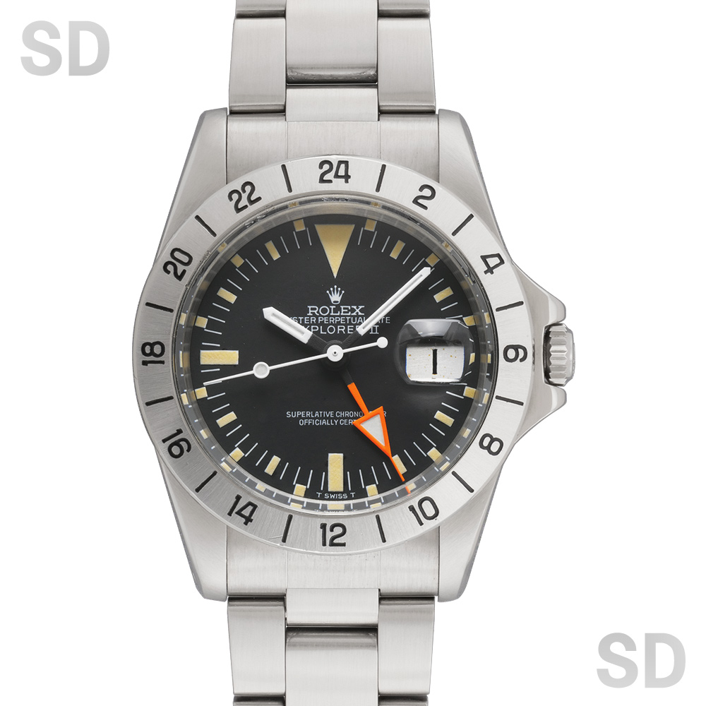 ロレックス1655エクスプローラー2リダンダイアルアンティーク腕時計(アナログ)